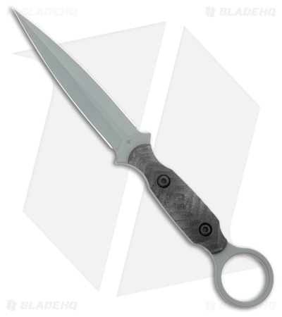 Toor Knives Specter R Dagger Fixed Blade Knife Phantom Gray (4.25