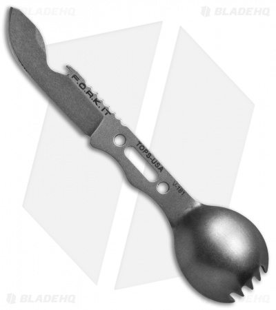 TOPS Knives F.O.R.K. It Utensil Knife w/ Kydex Sheath
