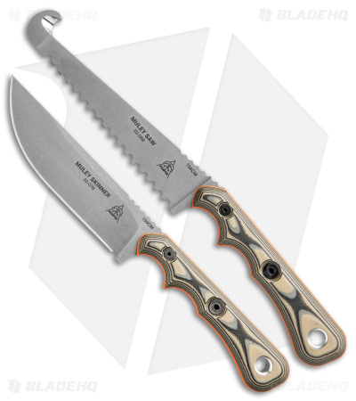 TOPS Knives Muley Combo w/ Kydex Sheaths (Skinner & Saw) MCMB-02