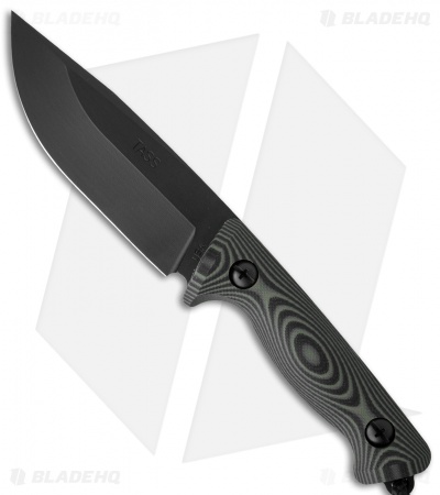 Treeman Knives TASS Seal Team Combat Knife OD/Black G-10 (5