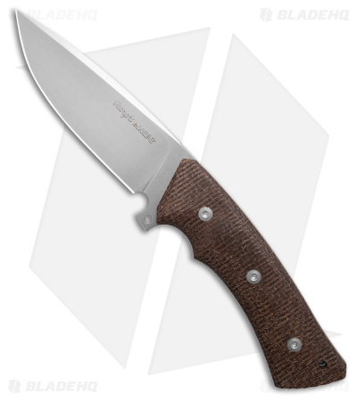 Viper Knives Gianghi Fixed Blade Knife Burlap Micarta (4.5" SW) V4882IM