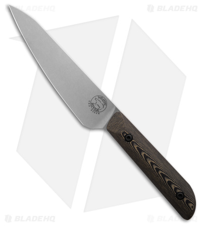 White River Knives Liong Mah Utility Knife Maple & Black Richlite (5