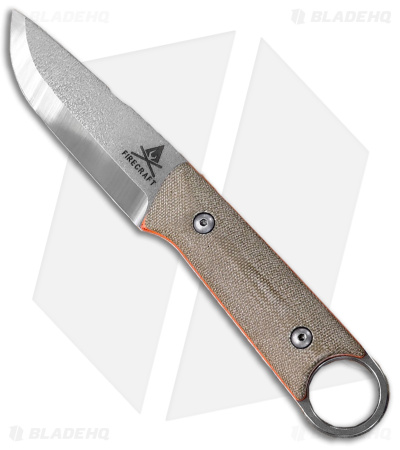White River Firecraft Puukko Fixed Blade Knife Micarta (3.7" Scandi SW) FC-PKO