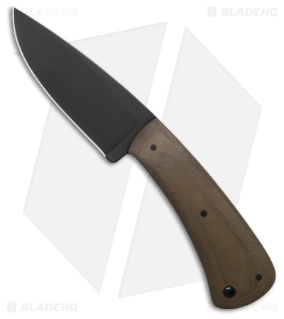Winkler Knives Forest Edge Fixed Blade Knife Green Canvas Laminate (3.75