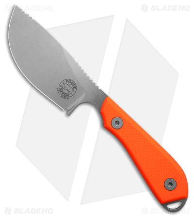 White River Knives M1-Skinner Fixed Blade Knife Orange G-10 (3