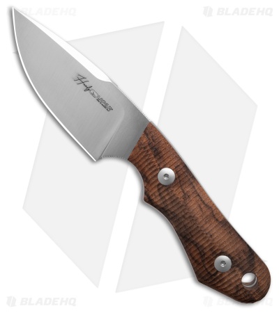 Viper Knives Handy Fixed Blade Knife Wood (3.4" Satin) VT4038NO