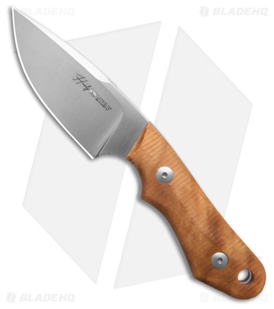 Viper Knives Handy Fixed Blade Knife Wood (3.4" Stonewash) VT4038PI