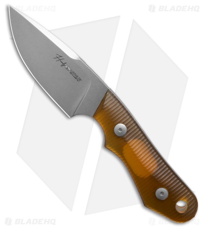 Viper Handy MagnaCut Fixed Blade Knife Yellow Ultem (3.4" Stonewash)