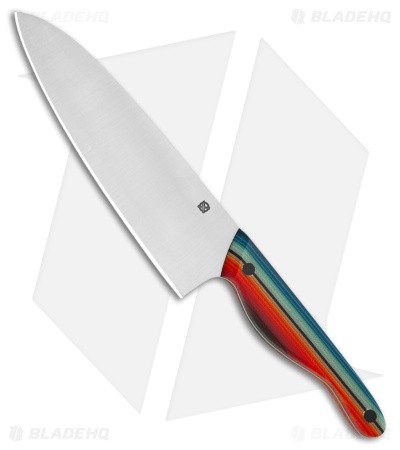 Blue Collar Blades Custom Chef's Knife Mexican Blanket (7" Satin AEB-L)