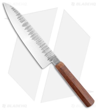 Nate Summers Custom Gyuto Chef Knife Stabilized Gidgee Wood (8.5" Satin)