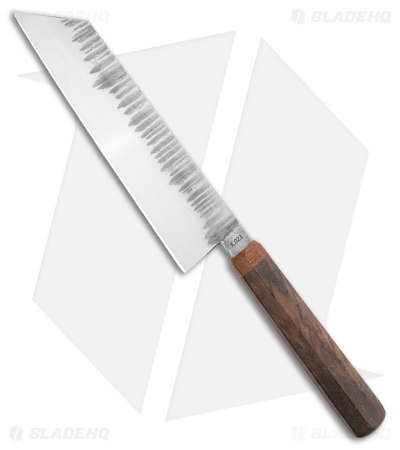 Nate Summers Custom Kiritsuke Chef Knife Stabilized Ironwood (8.25" Satin)
