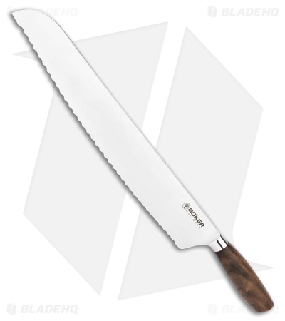 Boker Solingen Core XXL Brotmesser Kitchen Knife Walnut (12.6" Satin) 130753