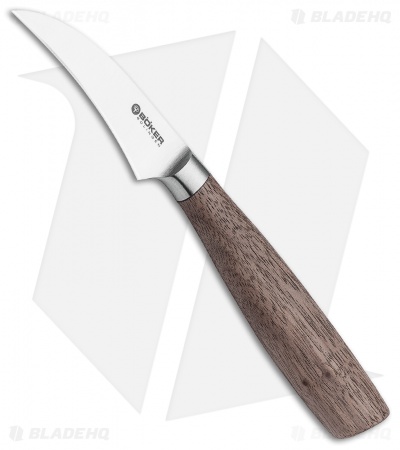 Boker Core 2.75" Peeling Kitchen Knife Walnut Wood