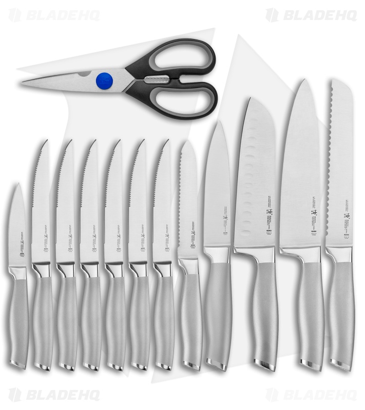 henckels 14 piece self sharpening knife set