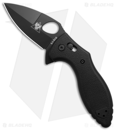 Ka-Bar TDI Flipper Folder Knife Black GFN (3" Black) 2490