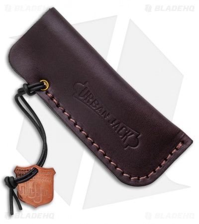 GEC Urban Jack Leather Knife Sleeve - Brown