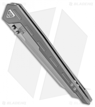 NOC Knives Wing | Titanium Frame Lock Knife | Grey