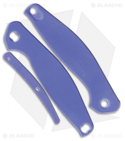Real Steel E771 Neon Blue G-10 Replacement Scales for Real Steel Sea Eagle