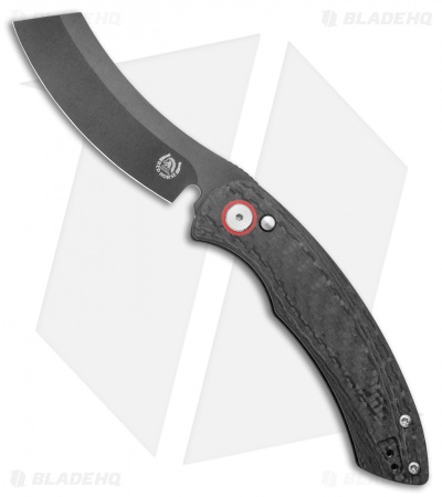 Red Horse Knife Works Hell Razor P Automatic Knife Carbon Fiber (3.6