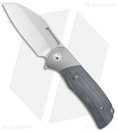 Renegade Provisions Gungnir Frame Lock Knife Ti/Black Micarta (4.25" Satin)