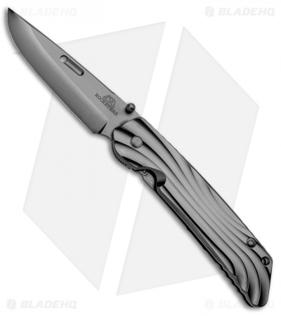 Rockstead Higo II Frame Lock Knife Polish DLC Titanium (3.5" DLC)