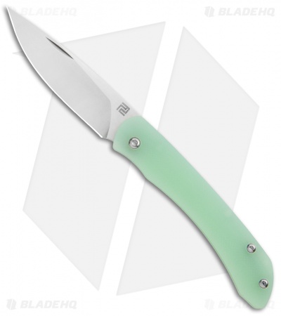 Artisan Cutlery Biome Slip Joint Knife Natural Jade G-10 (2.8