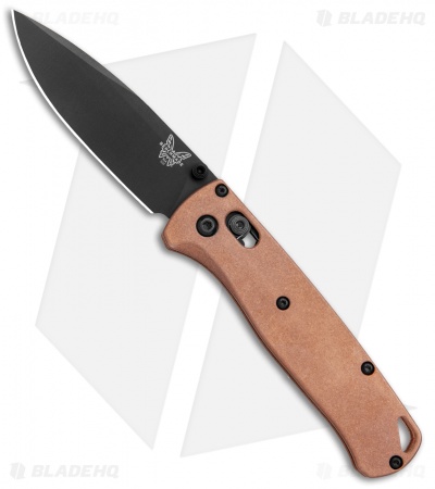 Flytanium Copper Scales + Benchmade Bugout Knife (Black)