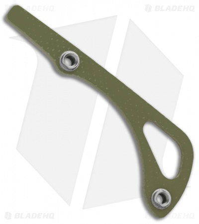 Flytanium OD Green G-10 Bugout Backspacer for Benchmade Bugout