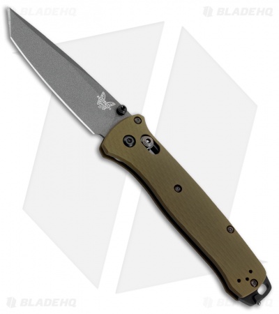 Benchmade  Bailout AXIS Lock Knife Green Aluminum (3.4