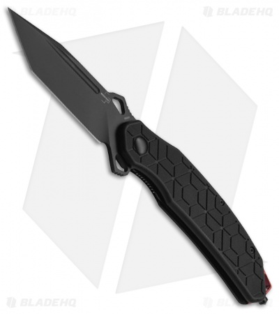 Boker Plus Yokai Liner Lock Knife Non-Slip Black (3.75" Black) 01BO151