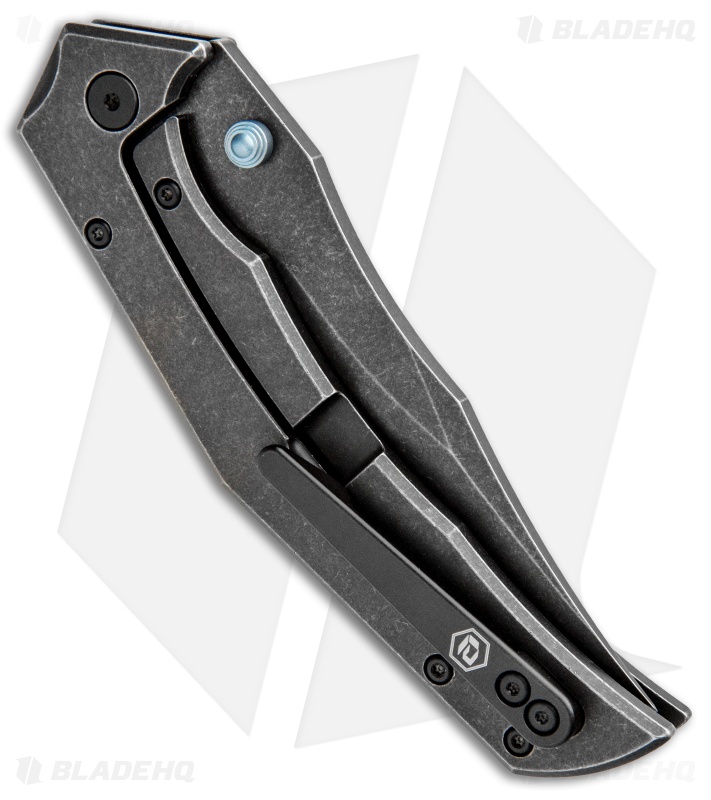 BRS E-Volve Thresher XL - Frame Lock Knife | Black Stonewash | Blade HQ