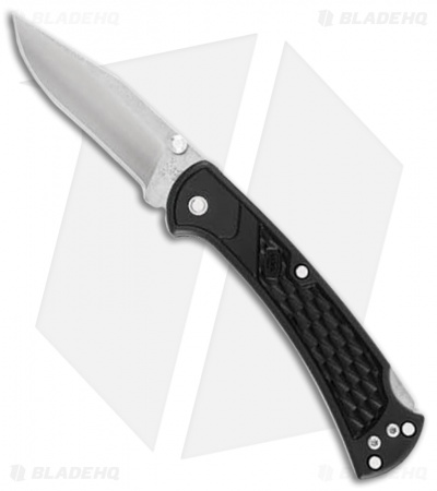 Buck 112 Slim Select Lockback Folding Knife Black GFN  (3" Satin)