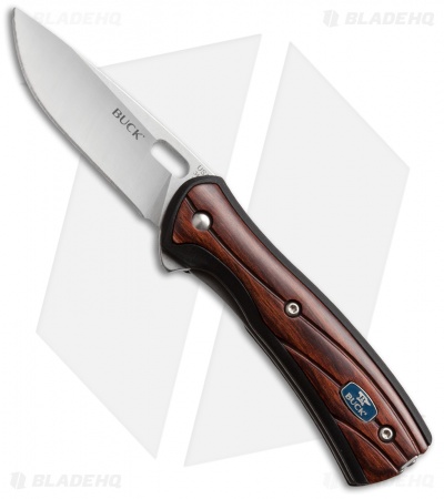 Buck Vantage Avid Small Knife Rosewood Dymondwood (2.5" Satin) 0341RWS