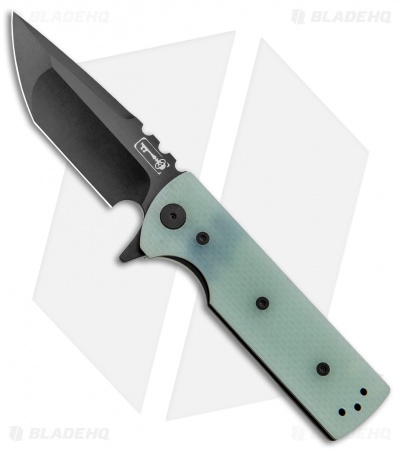 Chaves T.A.K. Liner Lock Knife Tanto Natural G-10 (2.75" Blackout)