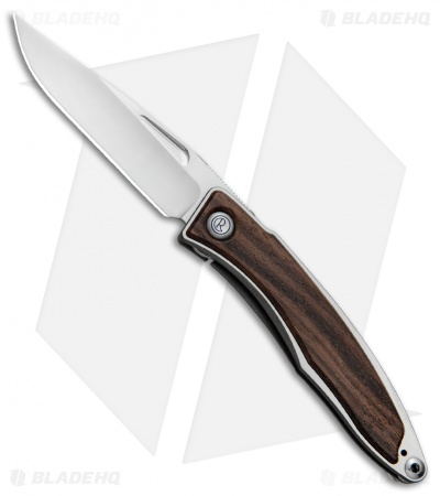 Chris Reeve Mnandi Knife Macassar Ebony Wood (2.75" Satin Plain)