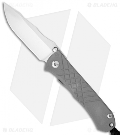 Chris Reeve Umnumzaan Frame Lock Knife Titanium (3.7" Stonewash)