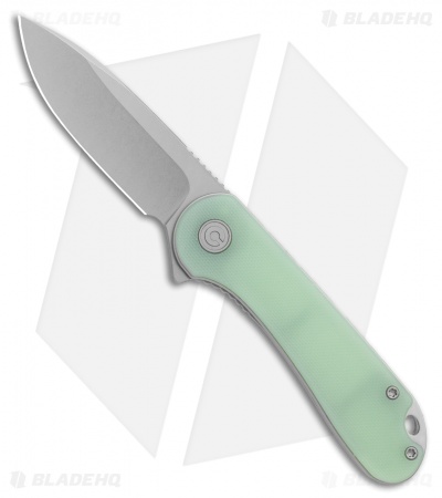 CIVIVI Elementum Liner Lock Knife Natural G-10 (2.9" Bead Blast S35VN)