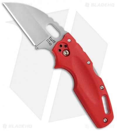 Cold Steel Tuff Lite Tri-Ad Lock Knife Red  (2.5" Satin) 20LTR