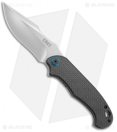 CRKT P.S.D. Spring Assisted Knife Carbon Fiber/G-10 (3.6" Satin) 7920