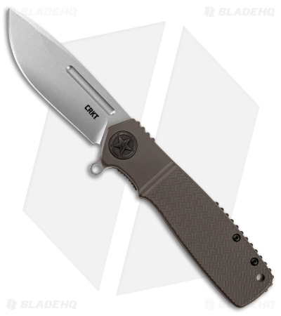 CRKT Ken Onion Homefront Assisted Knife OD Green (3.5" Bead Blast)