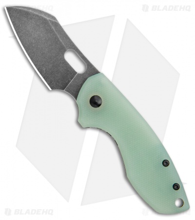 CRKT Pilar Frame Lock Knife Natural G-10 BHQ Exclusive (2.4" Black SW D2)