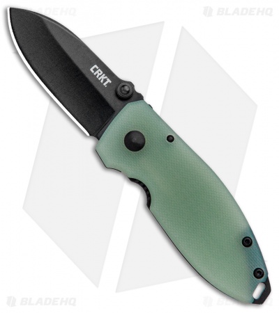CRKT Burnley Squid Frame Lock Knife Natural G-10 (2.25" Black D2)
