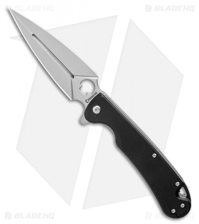 Daggerr Knives Arrow Liner Lock Flipper Knife Blue G-10 (3.9" Bead Blast VG10)