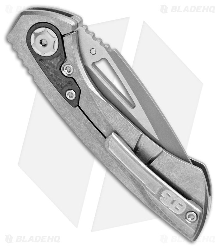 EOS Dorado S | Bead Blast Ti Frame Lock Knife | Blade HQ