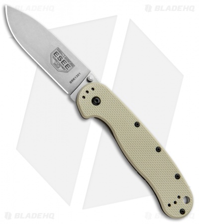 BRK Jeff Randall Avispa Frame Lock Knife Desert Tan (3.5