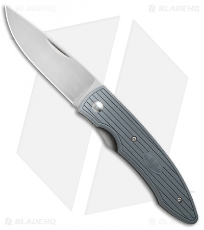 Fallkniven PCgh Folding Knife Gray Grilon (4" Satin)