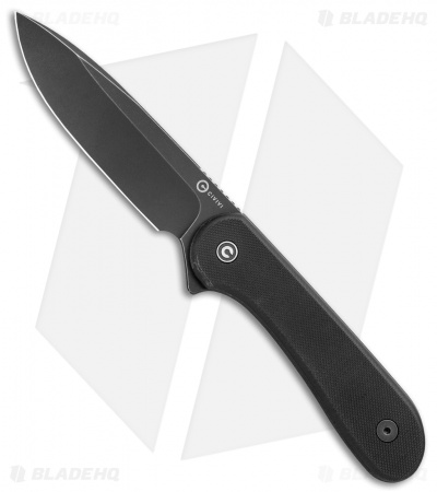 CIVIVI Elementum Fixed Blade Knife Flat Black G-10 (4