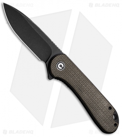 CIVIVI Elementum Liner Lock Knife Dark Green Micarta (2.9