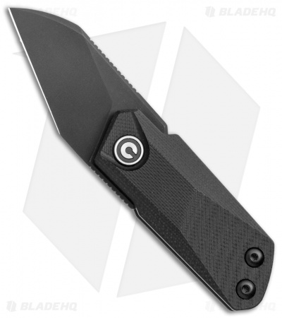 CIVIVI Ostap Hel Ki-V Slip Joint Knife Black G-10 (1.5" Black)