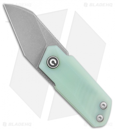 CIVIVI Ostap Hel Ki-V Slip Joint Knife Natural G-10 (1.5" Stonewash)